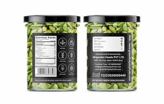 GreenFinity Whole Green Cardamom (Elaichi)