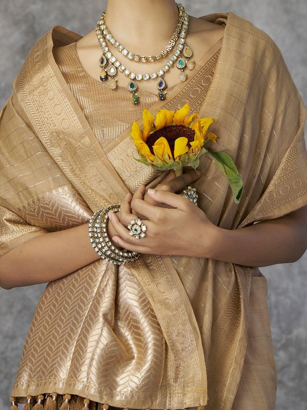 Vasthrlay Wedding Saree in Classic with refined cotton ethnic appeal