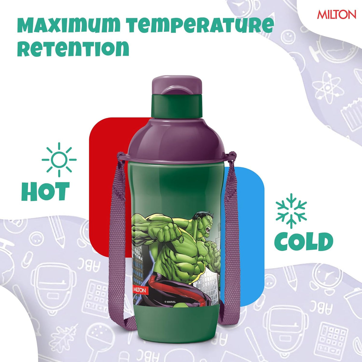 Marvel Slim Steel Insulated Bottle (Milton)