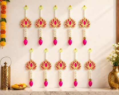 Jeevan Handicraft Lotus Bud Tassel Hanging