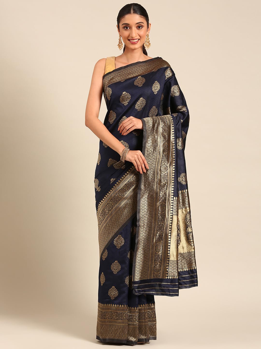 Vasthrlay Classic Banarasi Traditional Saree for festive ethnic occasions