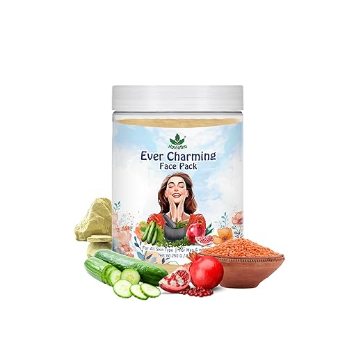 Havintha - Natural Evercharming Face Pack Jar - for Glowing Skin - PUSHMYCART