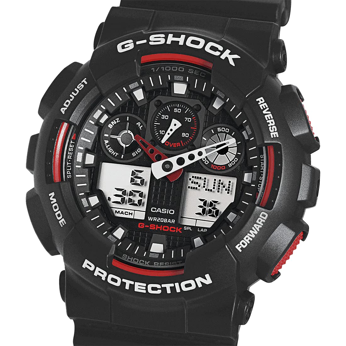 Casio GA-100-1A4DR G-Shock Watch (G272)