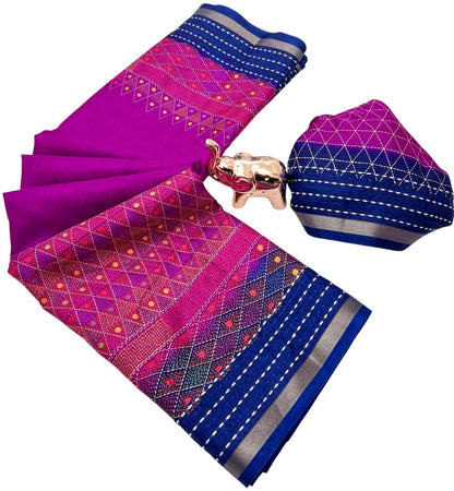 Vasthrlay Classic Ethnic Weaving Saree for festive ethnic occasions