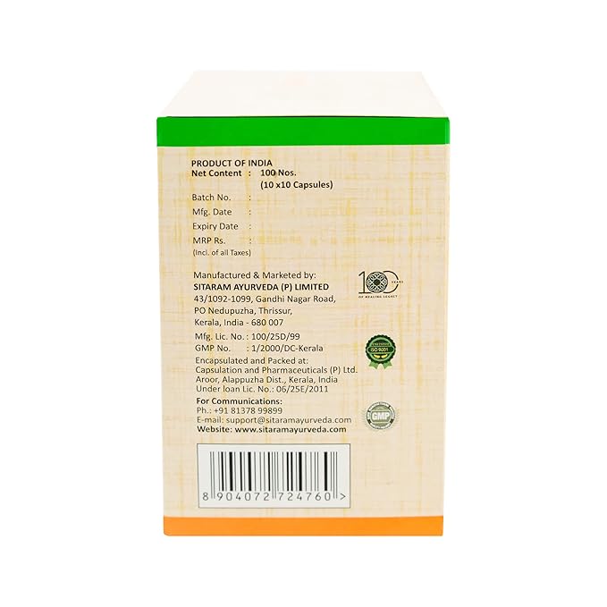 Sitaram Ayurveda Menstrosap Soft Gel Capsules