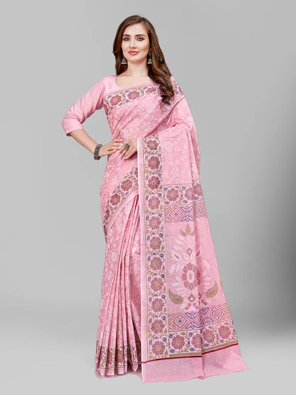 Vasthrlay Blue Traditional Saree for wedding and party wear styling