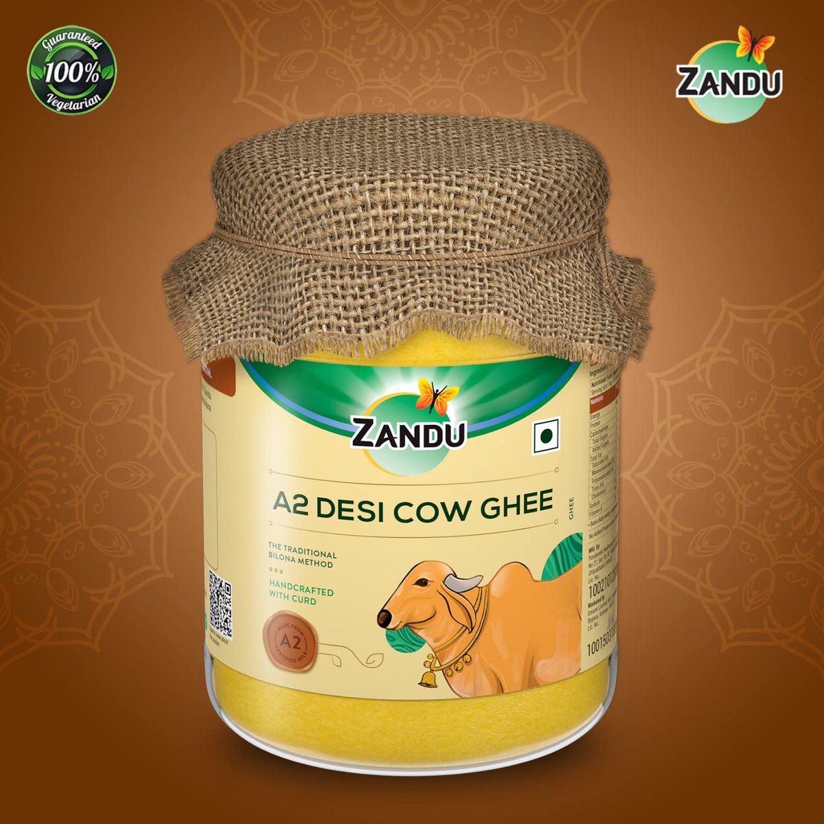 zandu a2 desi cow ghee