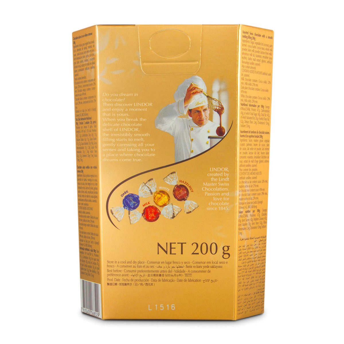Lindt Lindor Milk Chocolate Box And Lindor Assorted Chocolate