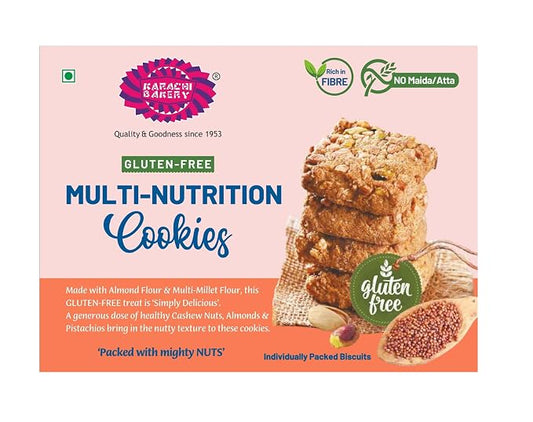 Karachi bakery Gluten Free Multi-Nutrition Cookies 250g