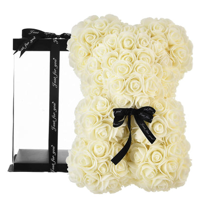 Rose Teddy Bear on Every Flower Bear