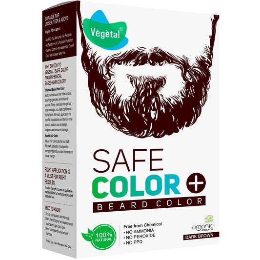 Vegetal Safe Color Beard and Moustache Colour 25 g