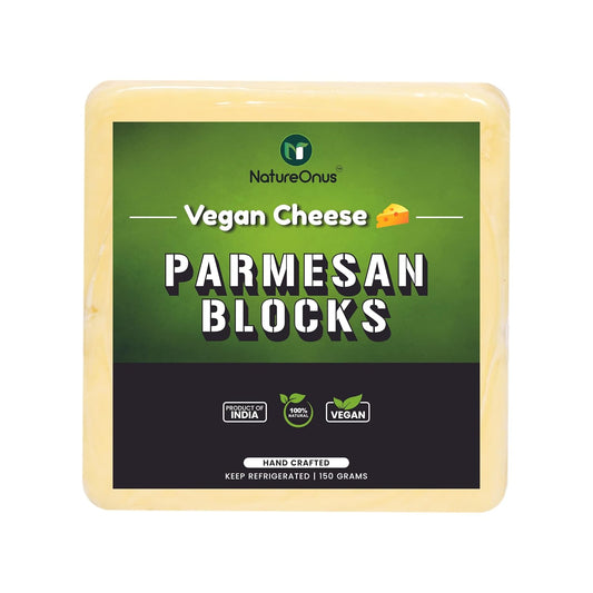 NATUREONUS Vegan Parmesan Cheese Block