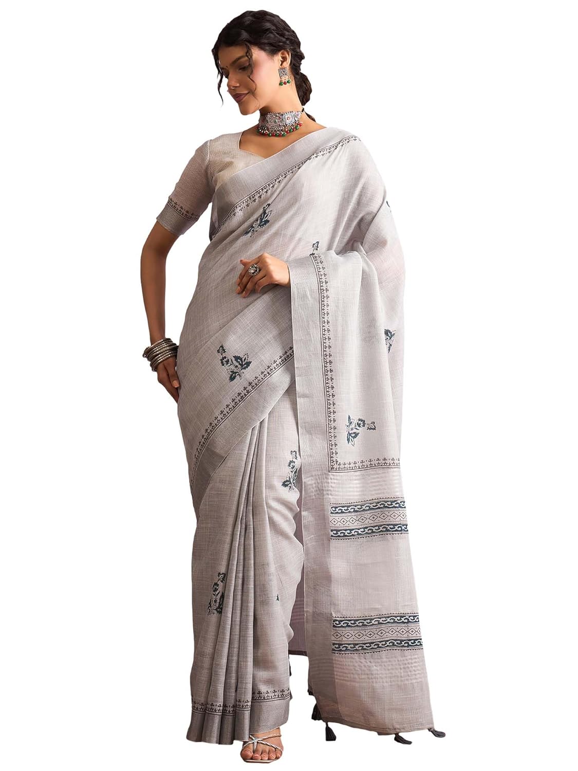 Vasthrlay Classic Ethnic Printed Ethnic Wear for festive occasions
