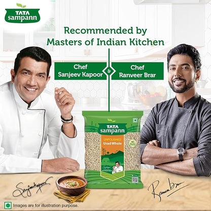 Tata Sampann Unpolished Urad Dal Whole - PUSHMYCART