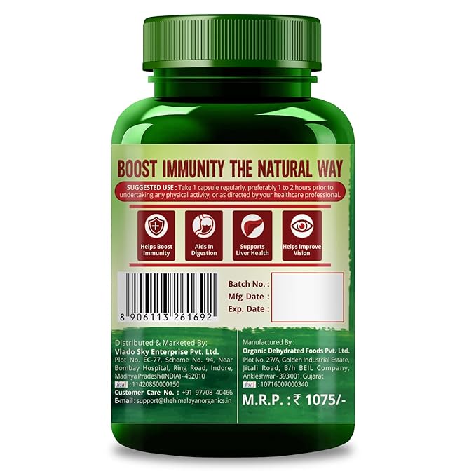 Himalayan Organics Immunity Booster Vegetarian Capsules