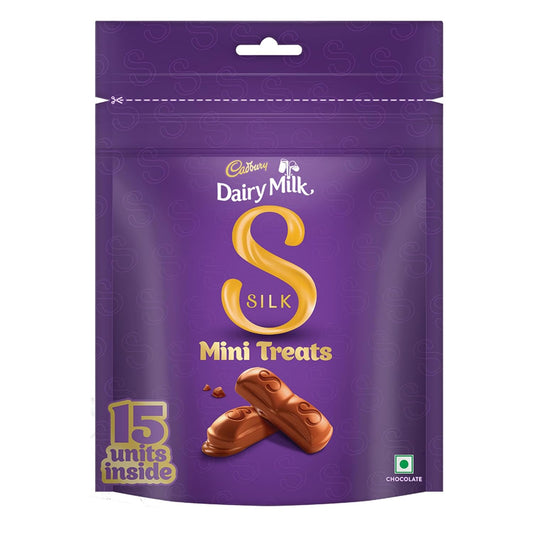 Cadbury Dairy Milk Silk Mini Treats Chocolate Bar (pack of 1)