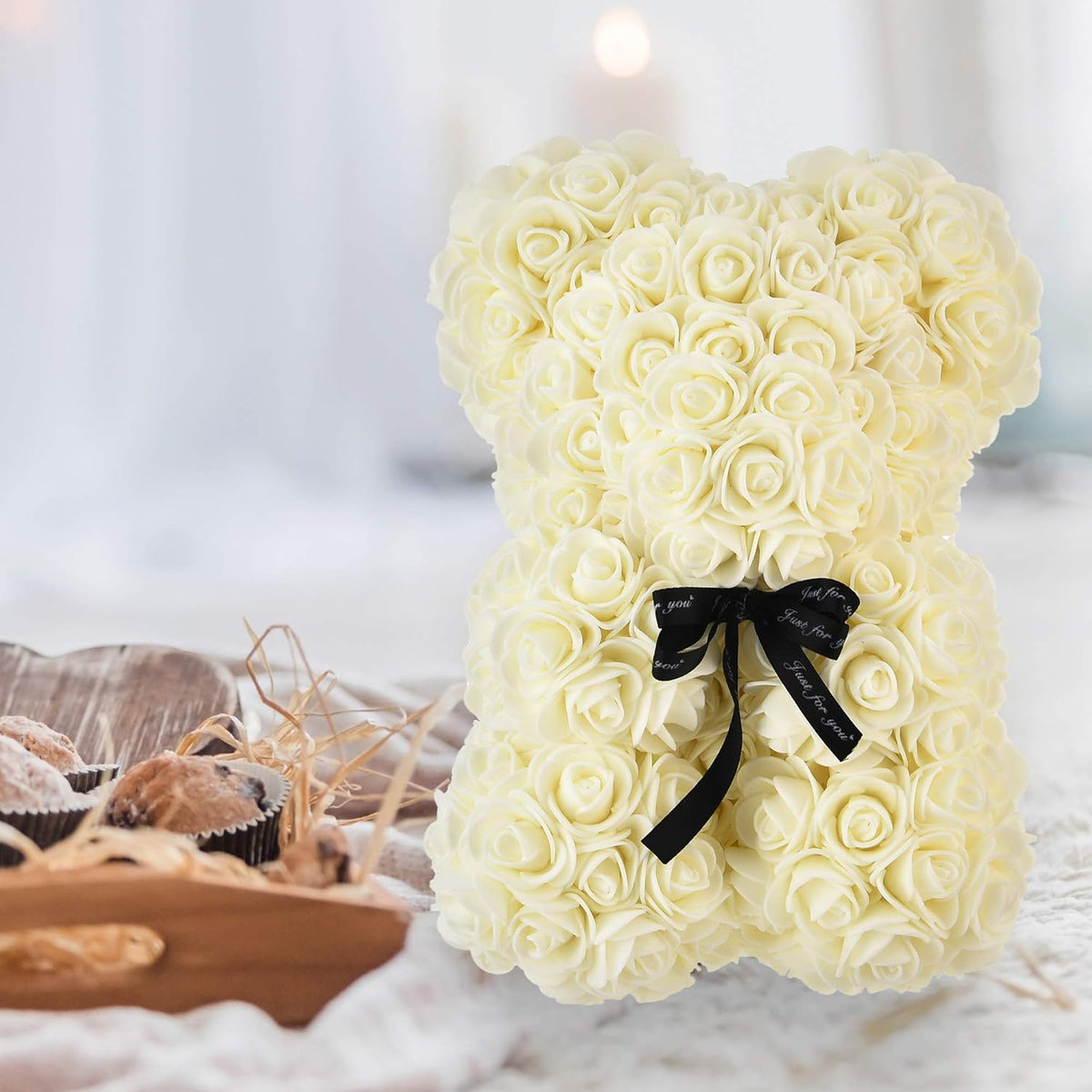 Rose Teddy Bear on Every Flower Bear