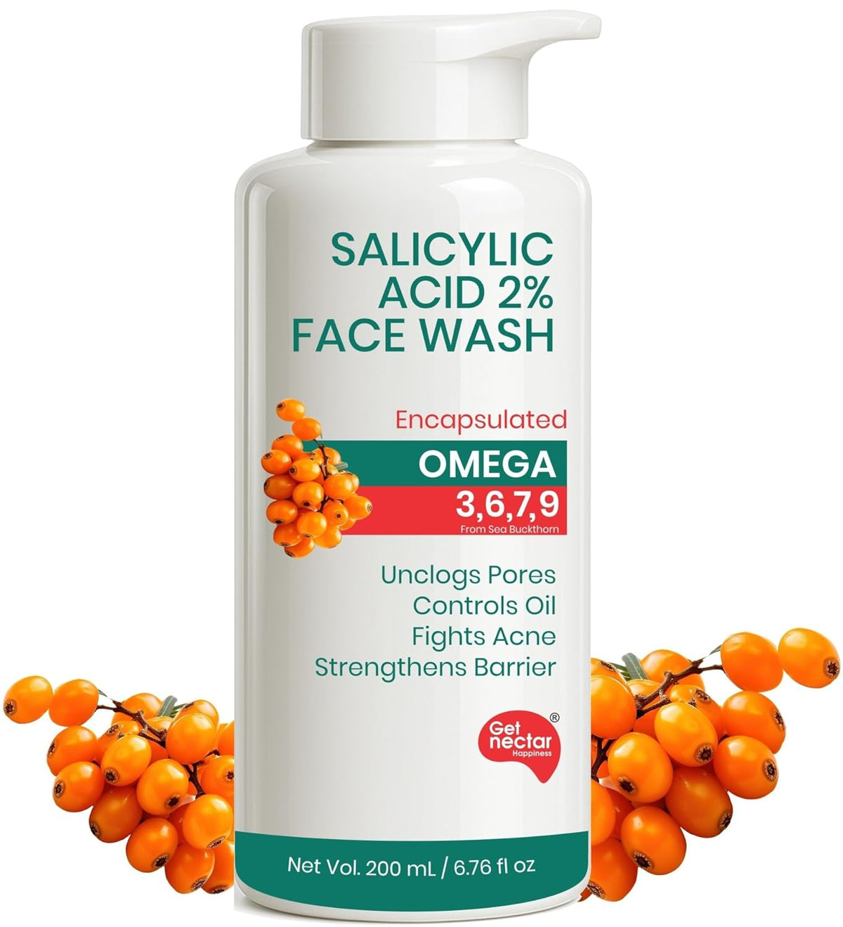 Korean Glow Essence 2% Salicylic Acid Face Wash 200ml