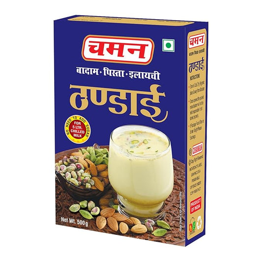 Chaman Thandai Powder with Badam Pista Elaichi 500G - PUSHMYCART