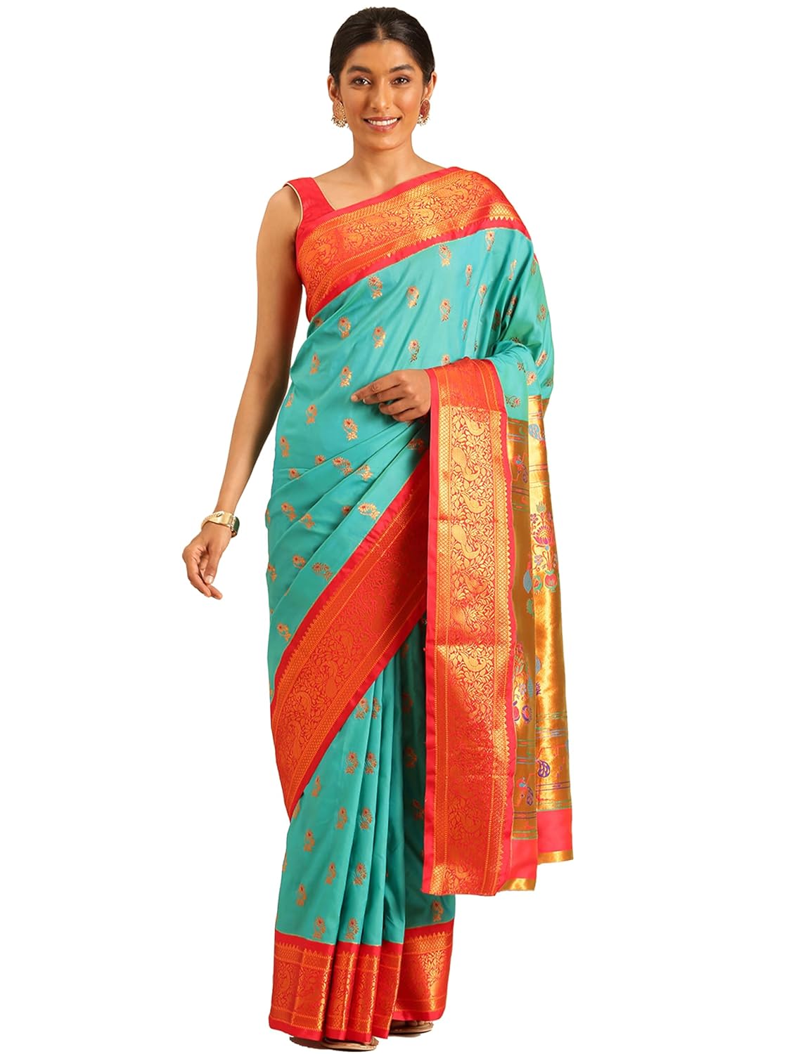 Vasthrlay Bottle Saree with elegant silk and traditional styling