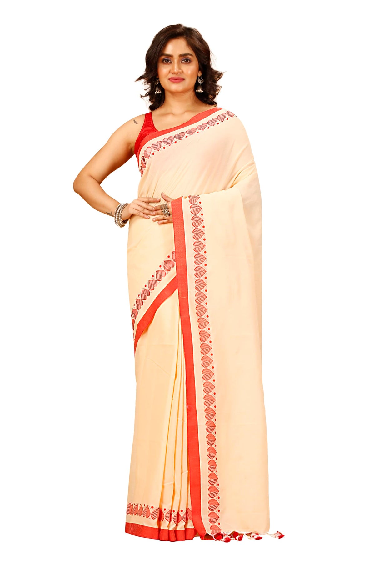 Vasthrlay Classic Handloom Traditional Saree for festive ethnic occasions