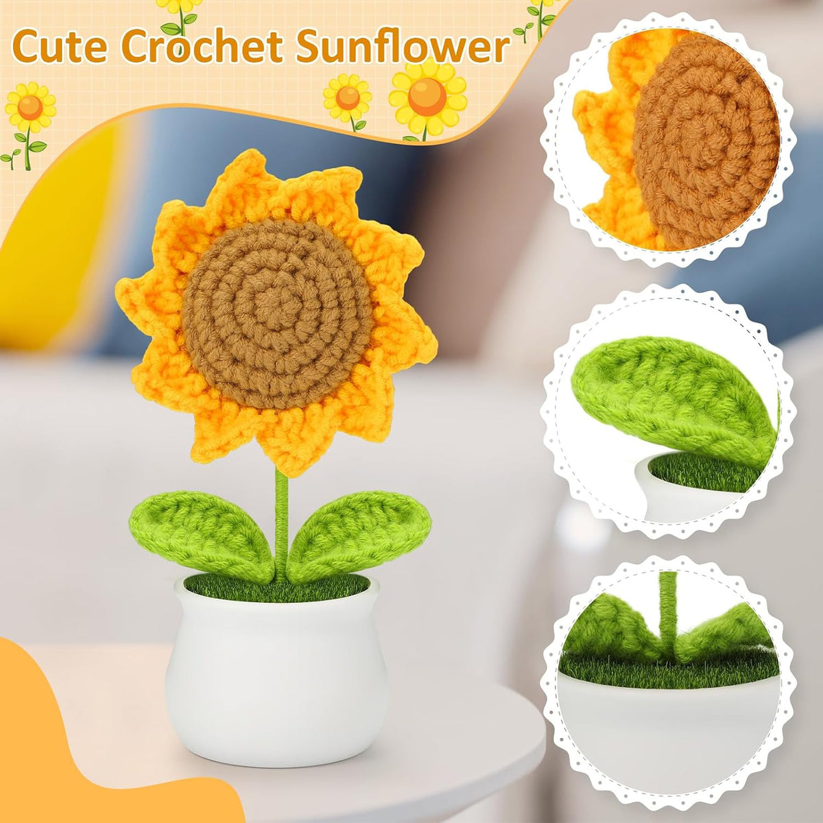 Crochet Sunflower - image 5