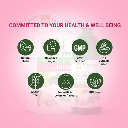 Krishna'S Herbal & Ayurveda Kidney Relive Juice 