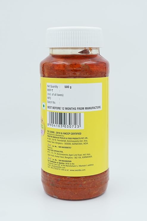 Swastiks North Indian Mango Pickle - PUSHMYCART