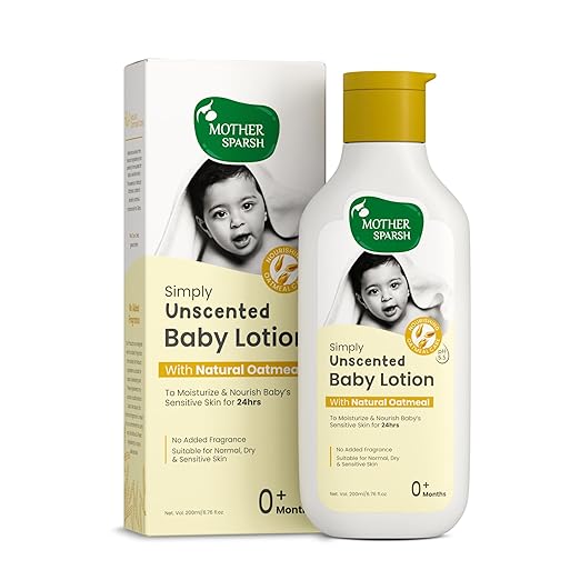 Mother Sparsh Simply Unscented Baby Lotion - PUSHMYCART