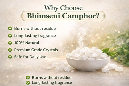Bhimseni Camphor (Original Solid Kapoor)