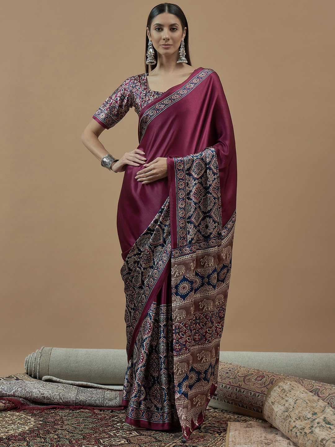 Vasthrlay Ethnic Ethnic Wear with printed design