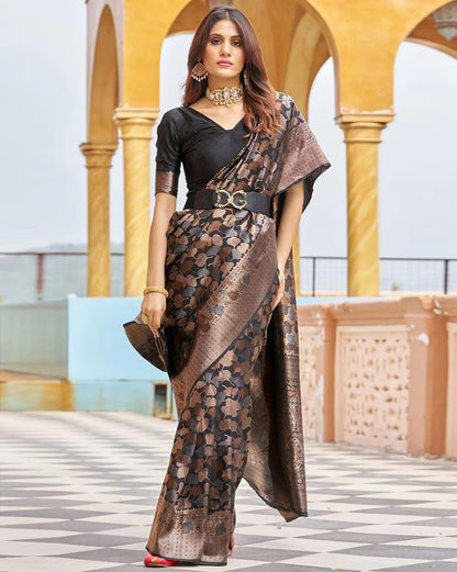 Vasthrlay Classic Traditional Saree for wedding and party wear styling