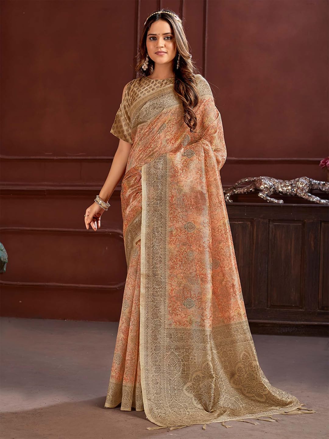 Vasthrlay Ethnic Ethnic Wear with printed design