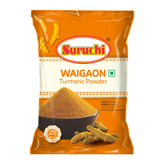 Suruchi Waigaon Turmeric Powder 100g Authentic Waigaon Haldi