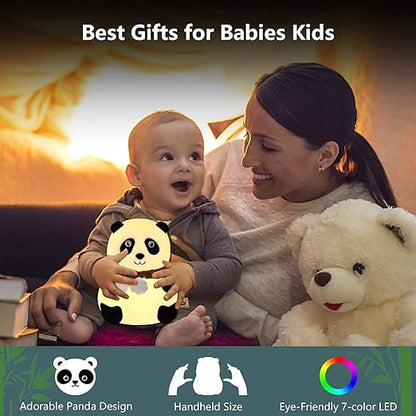 Panda Lamp, Panda Gifts, Panda Touch Silicone Lamp - PUSHMYCART