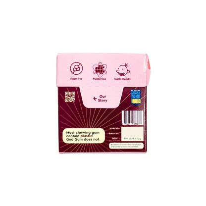 Gud Gum Strawberry Chewing Gum