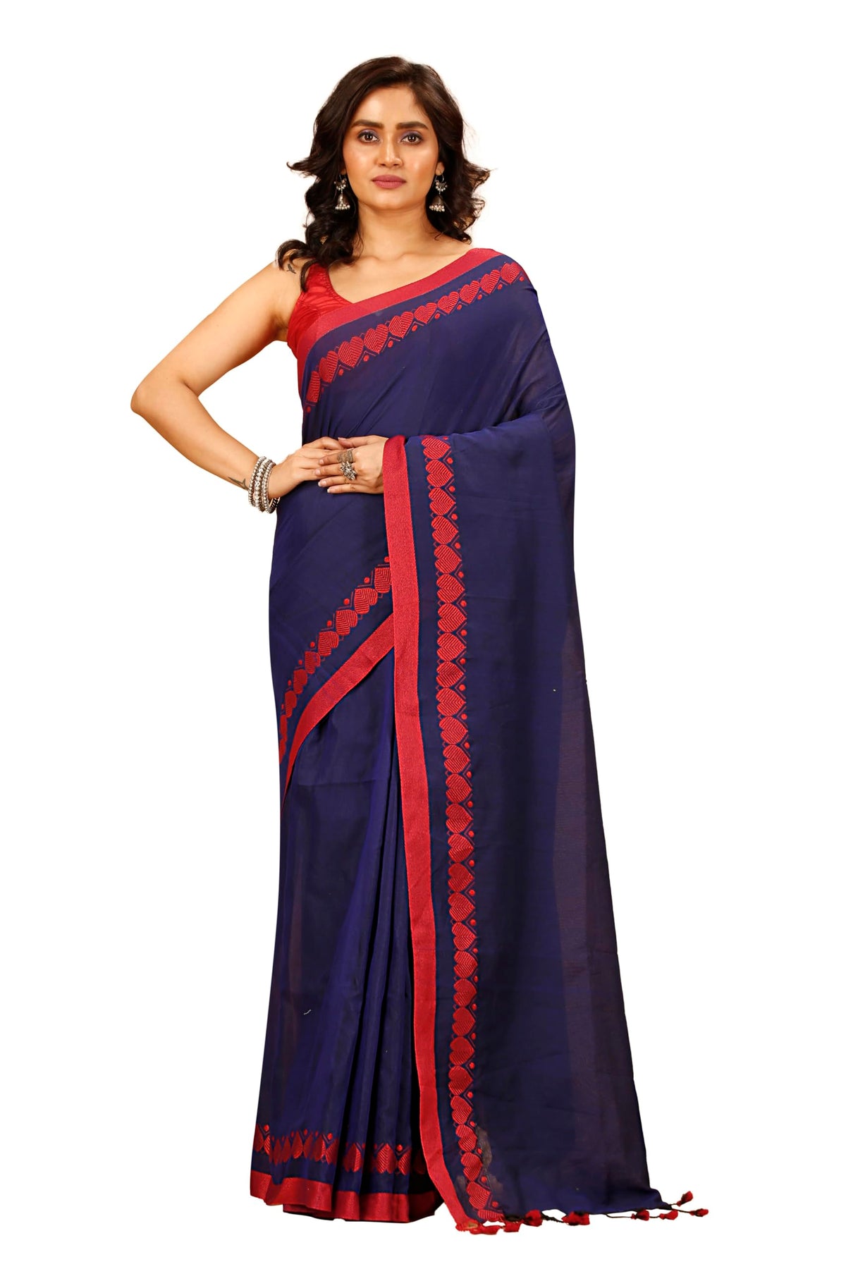 Vasthrlay Classic Handloom Traditional Saree for festive ethnic occasions