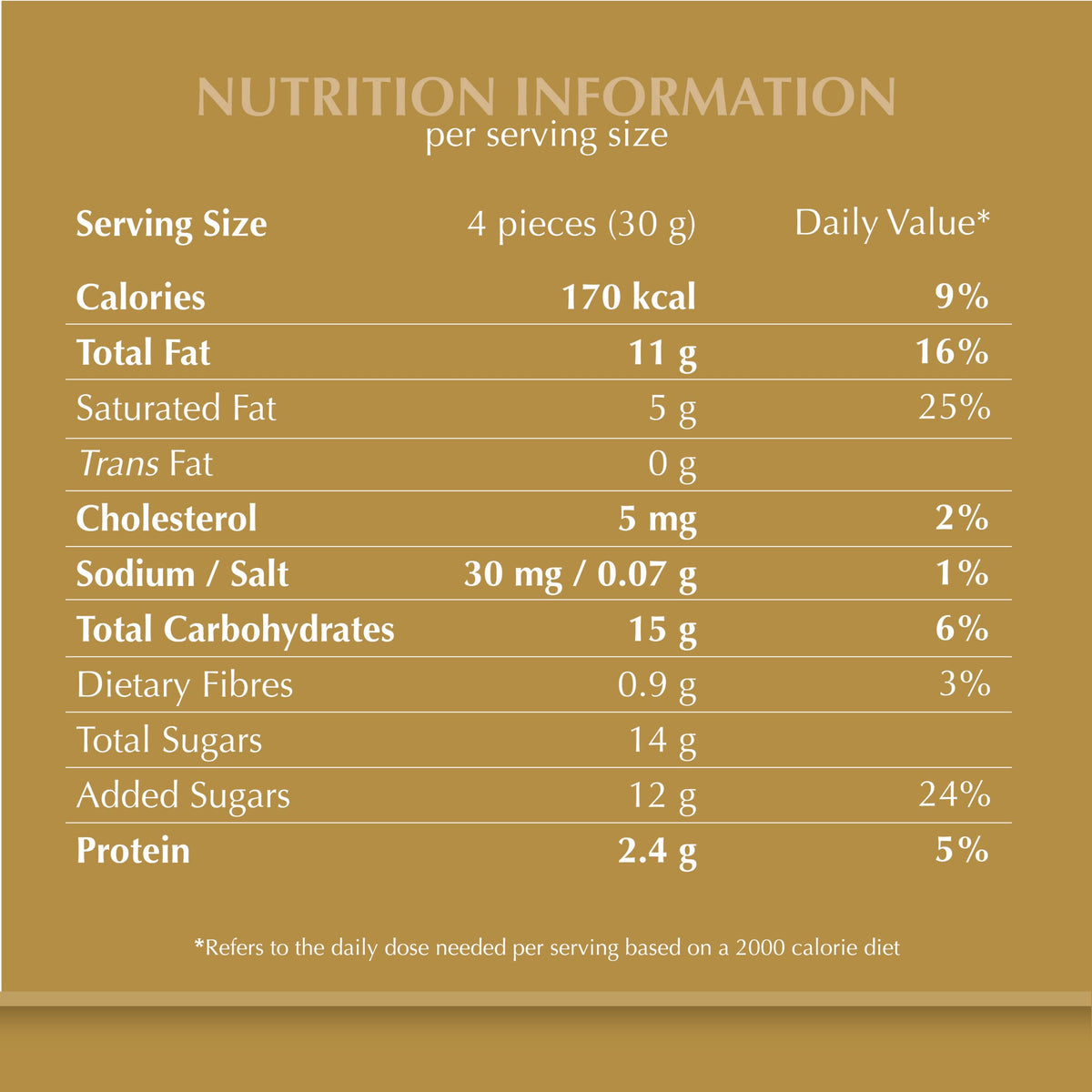 Lindt Gold Tab Chocolate with Hazelnut 300 gm Pack
