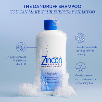 Zincon Medicated Dandruff Shampoo