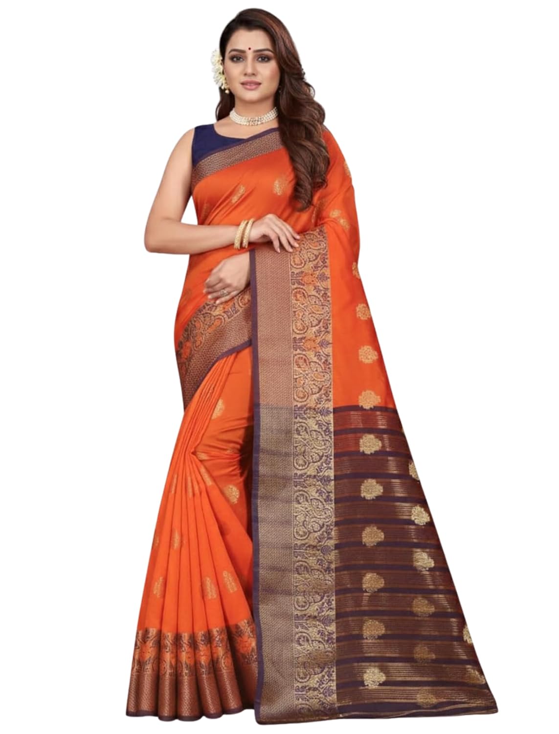 Vasthrlay Classic Banarasi Jacquard Traditional Ethnic Wear for festive occasions