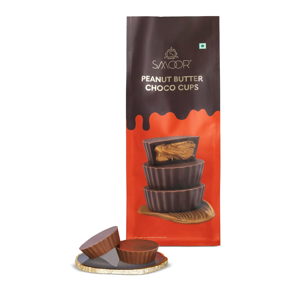 Smoor Peanut Butter Choco Cups 8 Pieces