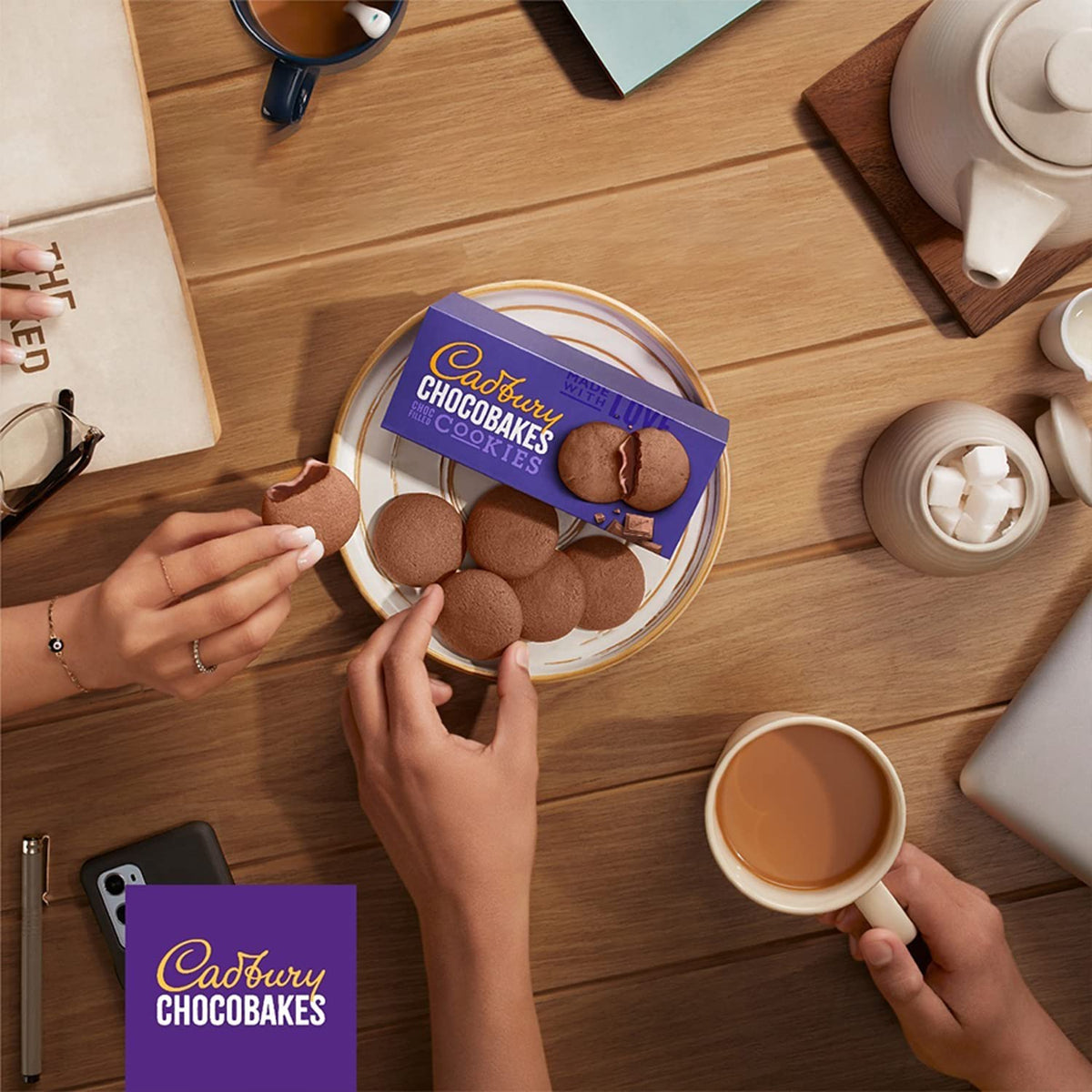 Cadbury Choco Bakes Choc Filled Cookies