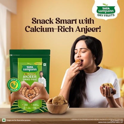 Tata Sampann Premium Anjeer (Dried Figs) - PUSHMYCART