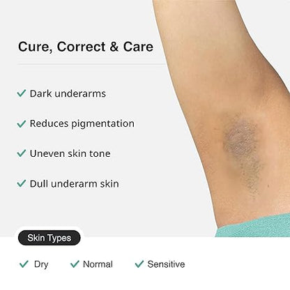 Cureskin Under Arm Brightening Cream Mask - PUSHMYCART