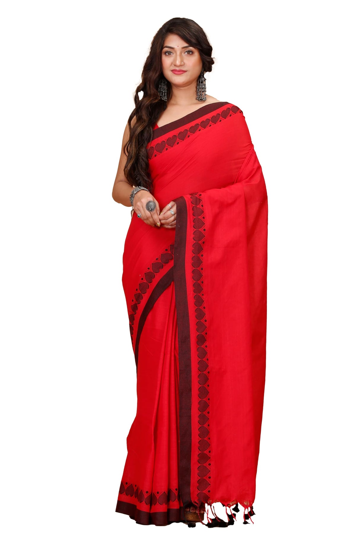 Vasthrlay Classic Handloom Traditional Saree for festive ethnic occasions