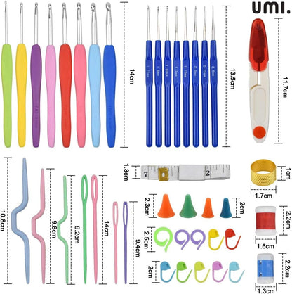 53-Piece Crochet Hooks and Knitting Needles Set - image 2
