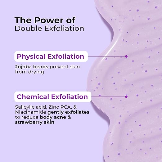 Foxtale Exfoliating Body Wash 2% Salicylic Acid Zinc