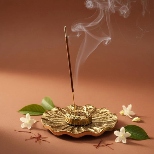 Behoma Incense Holder for Home Temple and Pooja Room Agarbatti Stand