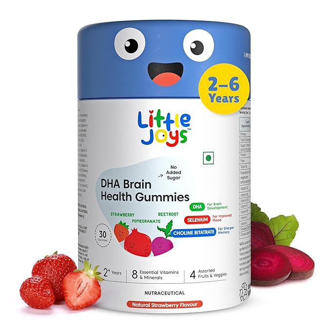 Little Joys DHA Brain Health Gummies | 2-6 years - PUSHMYCART