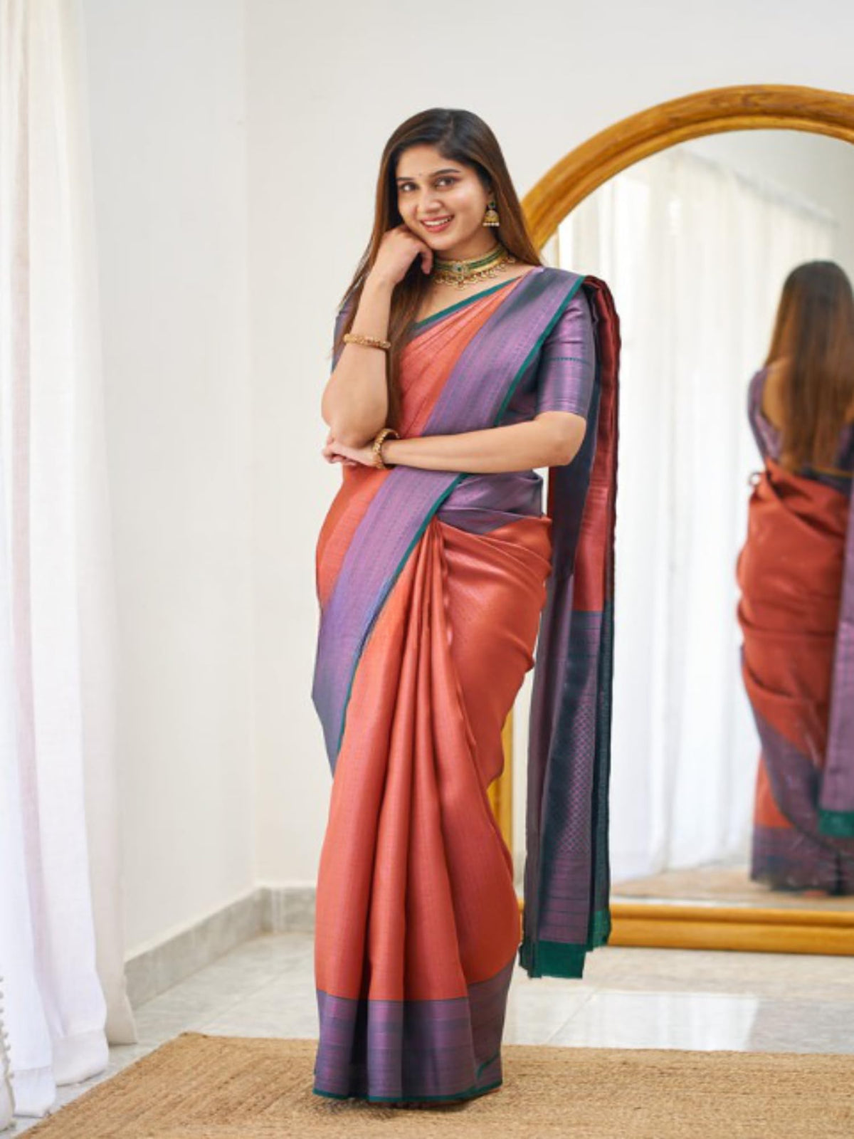 Vasthrlay Classic Traditional Saree for wedding and party wear styling